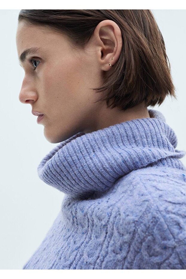 Rollkragen, Strickpullover - 5