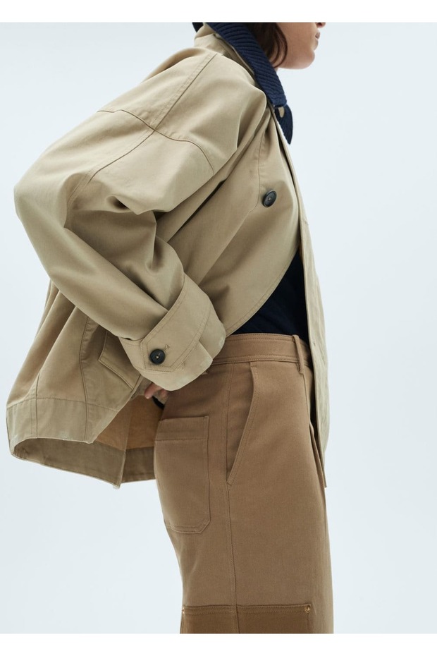 Desenli volanlı elbise - 7