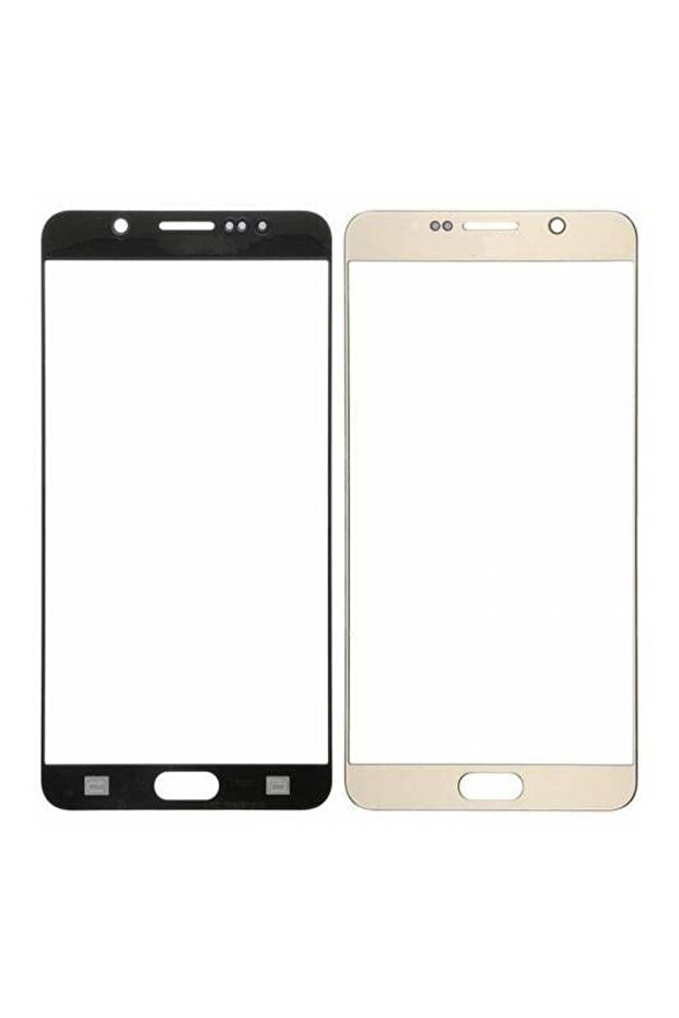 عدسة لمس متوافقة مع هاتف سامسونج جالاكسي N920 نوت 5 من تكنونيت - ذهبي