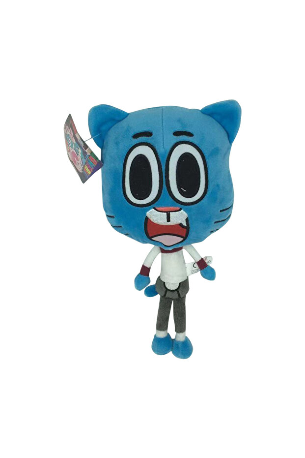 25 سم من ألعاب الكرتون مينيكو المدهشة على شكل عالم غامبول داروين أناييس القطة اللطيفة والأرنب المحشوة لعبة... - 3