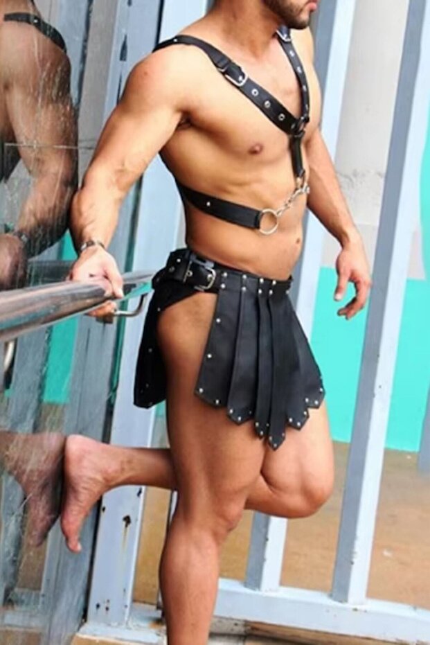 Erkek Harness Gladyatör - 1