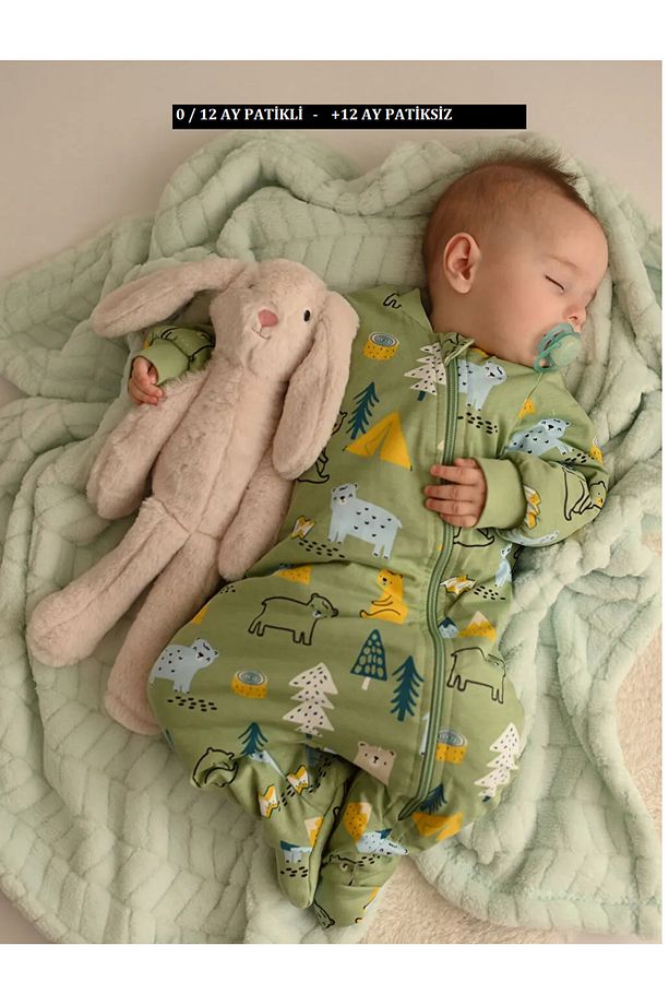 LCW baby 1.6 Tog Elyaflı Erkek Bebek Uyku Tulumu - 1