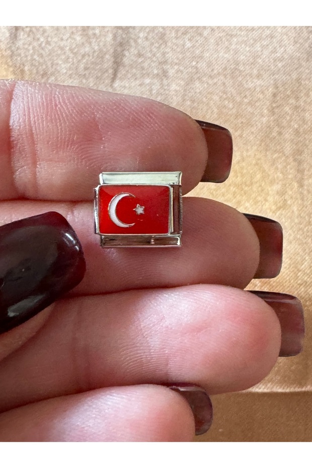 Çelik Italyan Bileklik Charmı