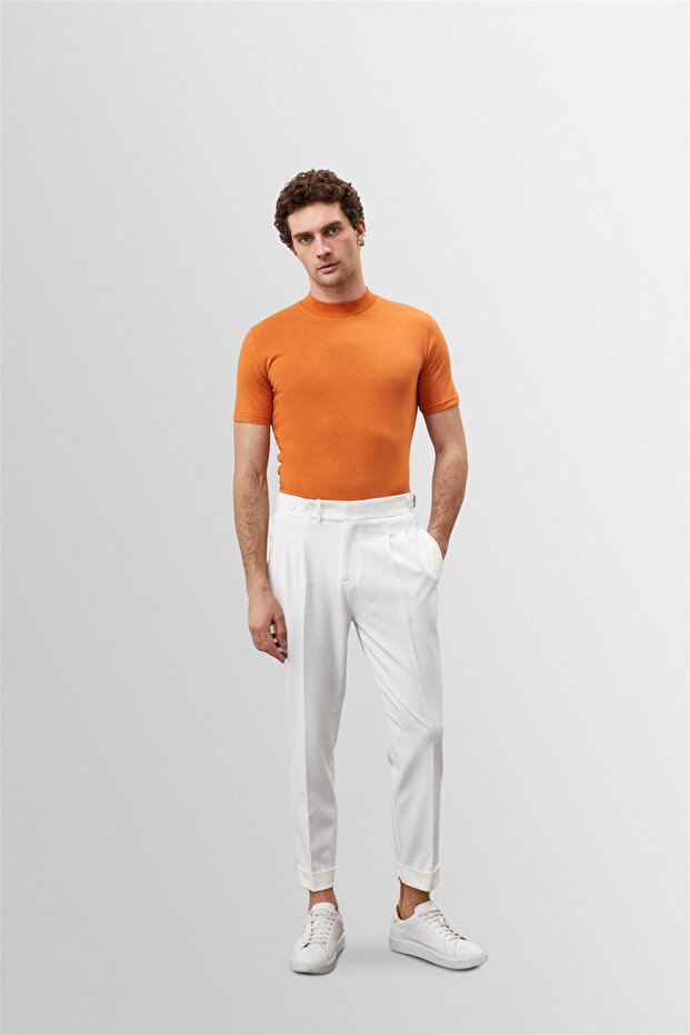 Oranj Slim Fit Basic T-Shirt - 2