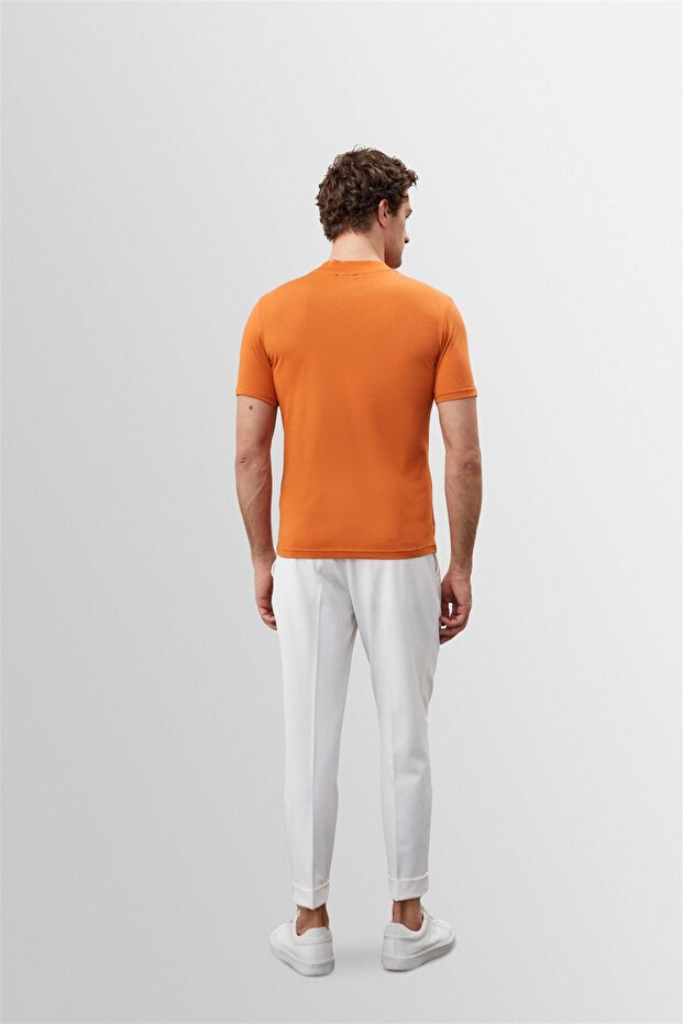 Oranj Slim Fit Basic T-Shirt - 6