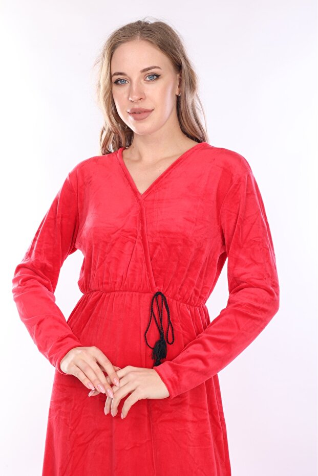 ROCHIE DE CATIF DE DAMĂ MÂNECĂ LUNGĂ - 3