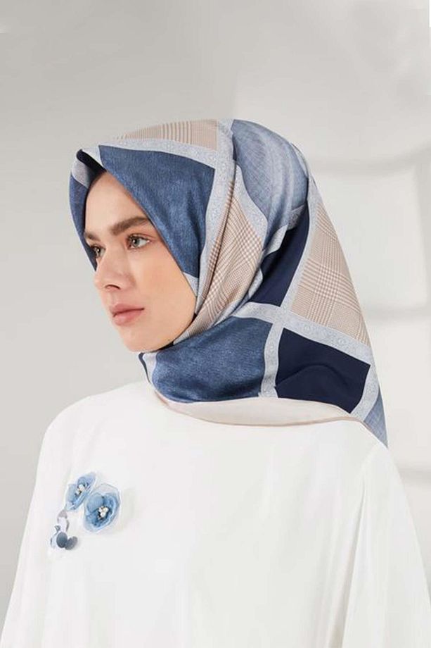 Trend Polyester Twill (TİVİL) Eşarp Ltd213-01 - 1