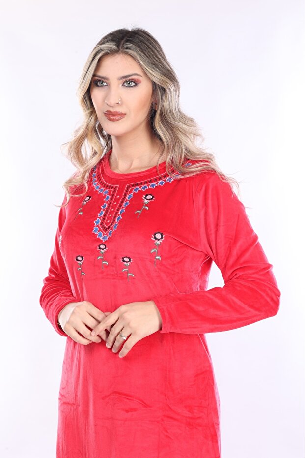 ROCHIE DE CATIF DE DAMĂ MÂNECĂ LUNGĂ - 3