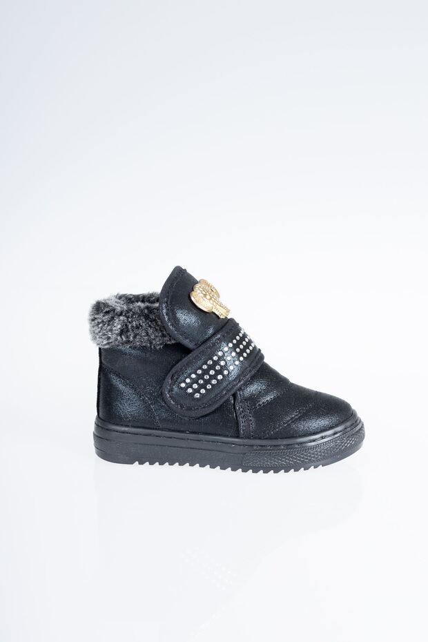 Kürklü Cırtı Taşlı Çocuk Bot - 3