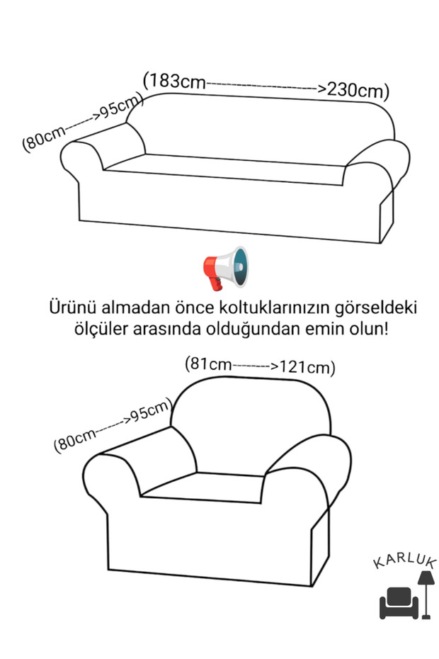 jakarlı çubuk desen esnek kumaş koltuk kılıfı 3 3 1 1 lastikli kanepe örtüsü (4 ADET) - 2