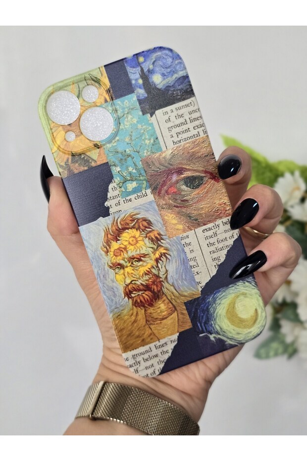 حافظة هاتف مطبوعة متوافقة مع آيفون 13 - 5