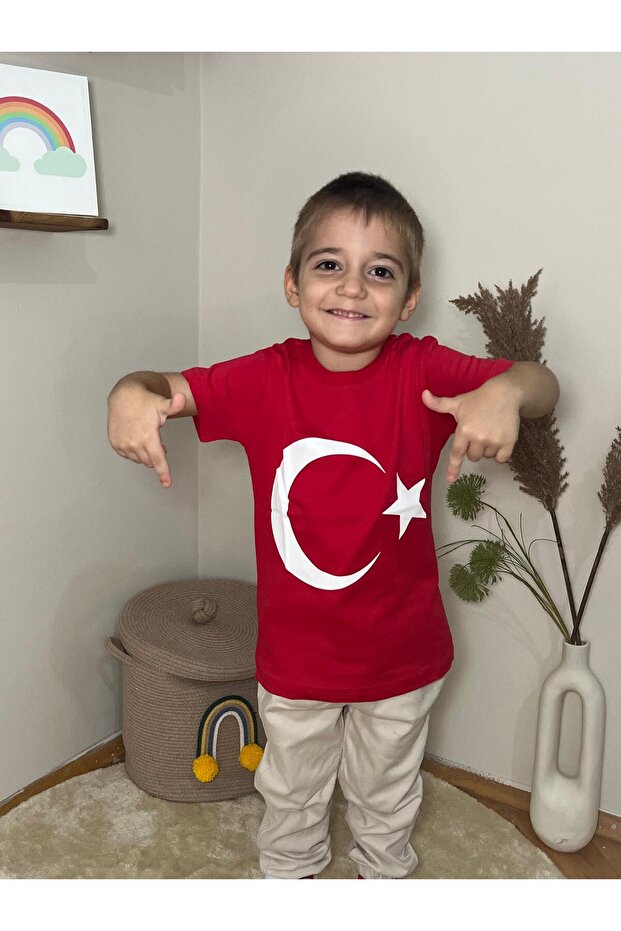 تي شيرت بنمط العلم - 2