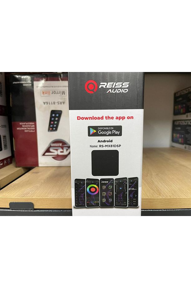 RS-MX81DSP OTO TEYP DSP İŞLEMCİ YÜKSEK VOLTAJ AMFİ ÇIKIŞI RGB MİLİON COLORS SİRİ SES KONTROL - 7