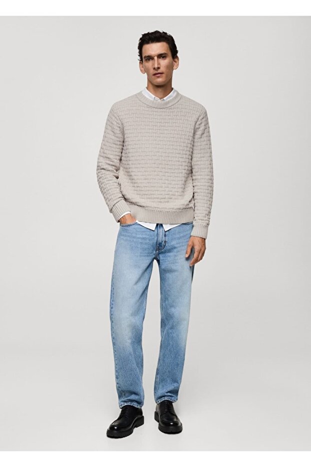 Çapraz örgülü kazak - 2