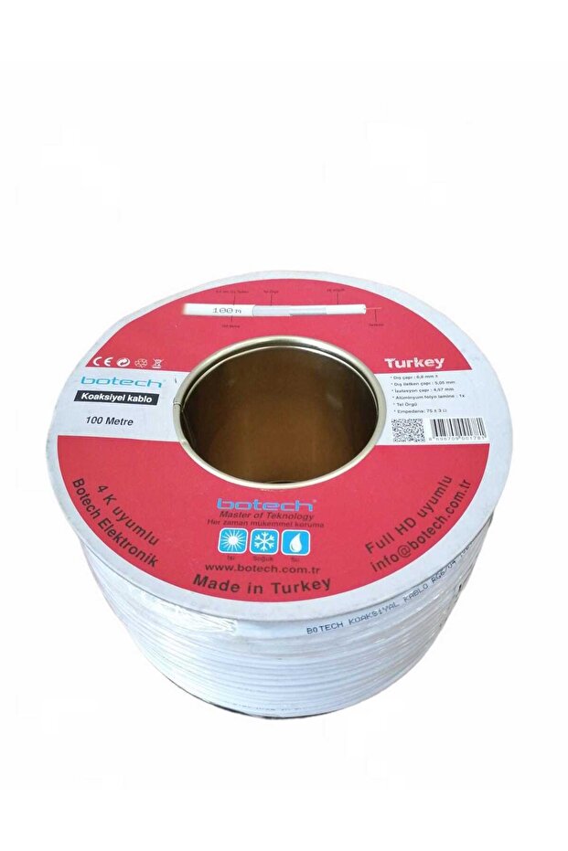 كابل هوائي للأقمار الصناعية 100 متر RG 6U (5311) ELK43-MHM21