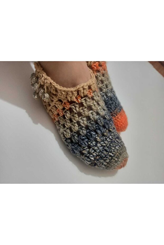 El örgüsü patik, çorap, - 1