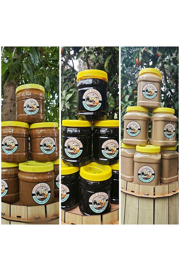 Eko 3 Lü Paket ( Tahin, Pekmez,beyaz Tahin) Net 2720 gr - 3