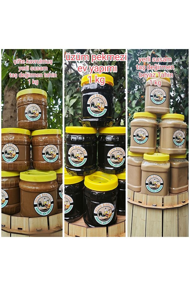 Eko 3 Lü Paket ( Tahin, Pekmez,beyaz Tahin) Net 2720 gr - 4