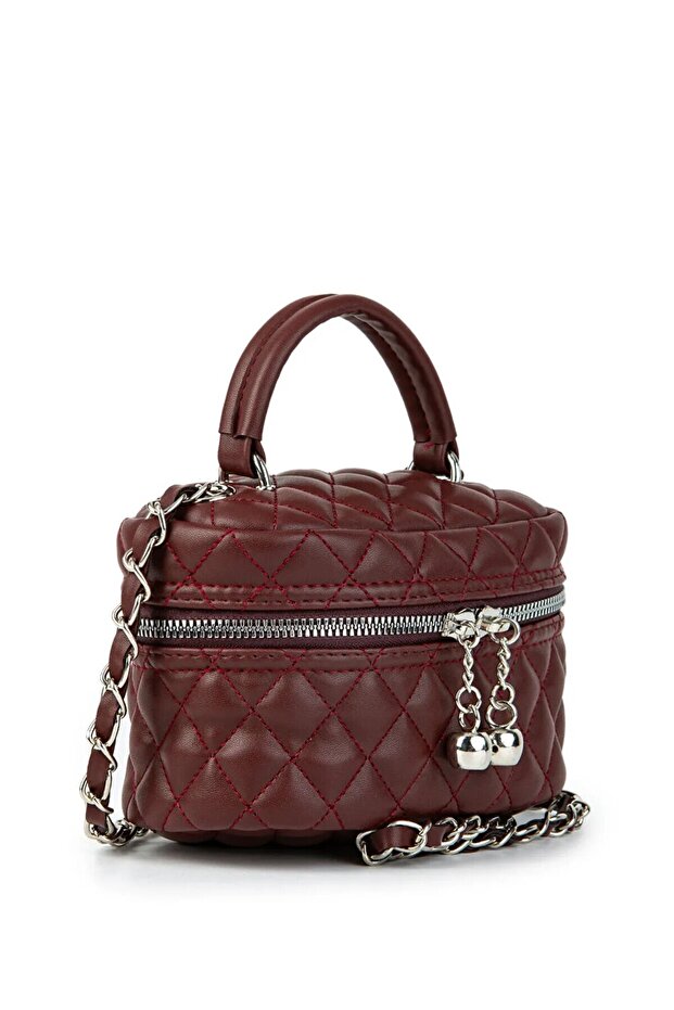 Women's Mini Size Stylish Box Design Chain Strap Messenger Hand and Shoulder Bag