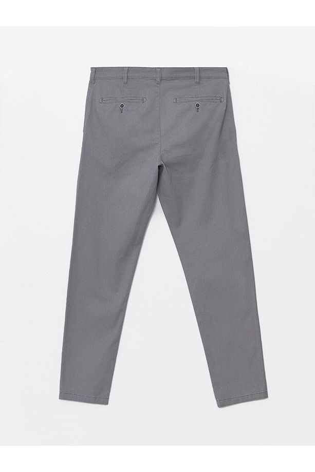 LCWAIKIKI Basic Dar Kalıp Erkek Chino Pantolon - 6