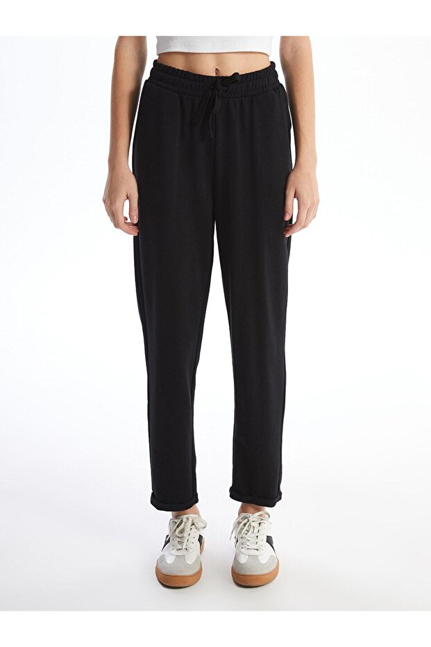 LCW Vision Kadın Beli Lastikli Düz Eşofman Altı - 2