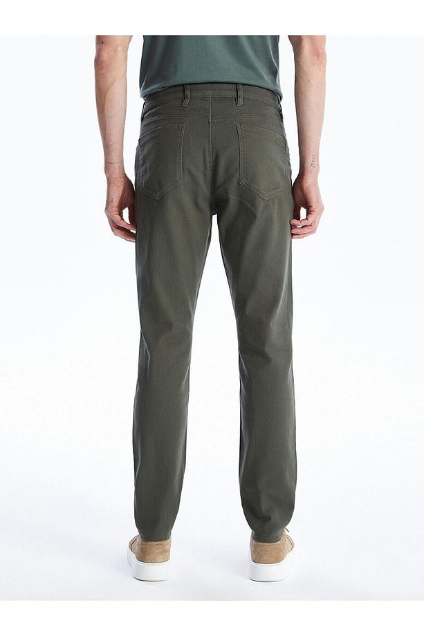 LCWAIKIKI Basic Dar Kalıp Erkek Chino Pantolon - 5