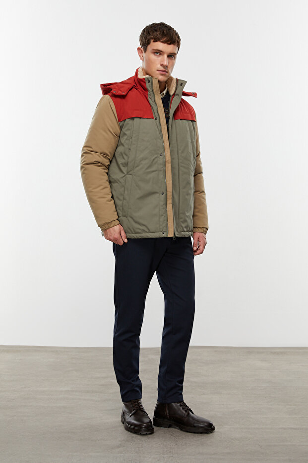 ÇIKARILABİLİR KAPÜŞONLU MONT - 3