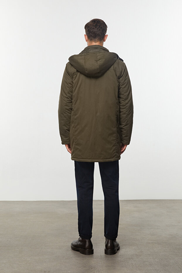 ÇIKARILABİLİR KAPÜŞONLU PARKA - 5