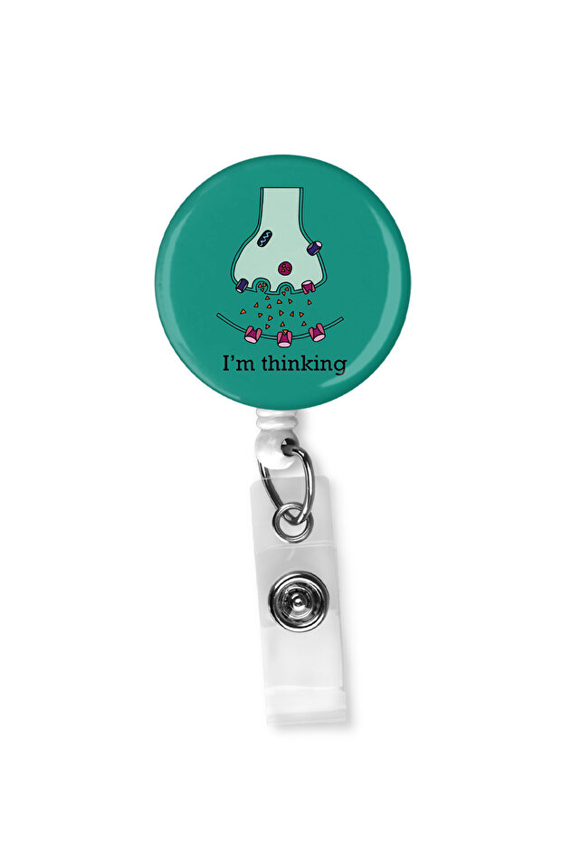 بطاقة اسم Drop Yoyo من Thinking Neurotransmitter
