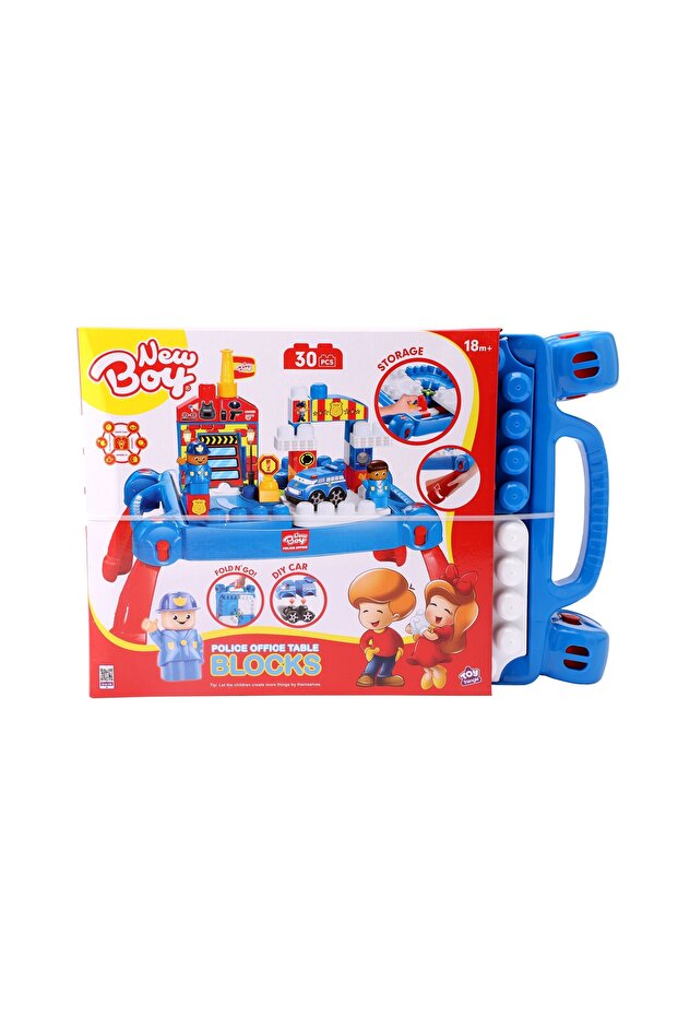 Blocks Police Office (30pcs)