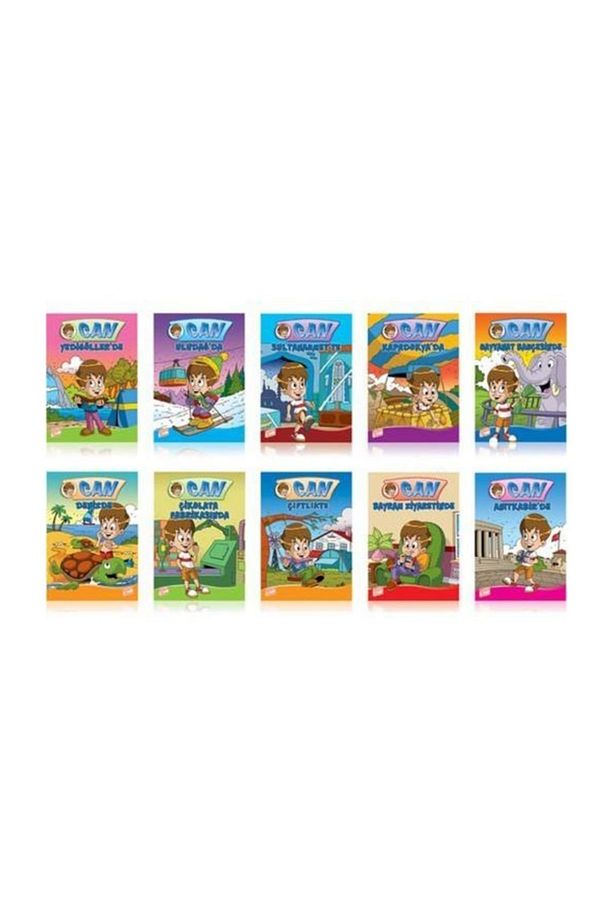 1. Sınıflar Için Can Serisi 10 Kitap - 2