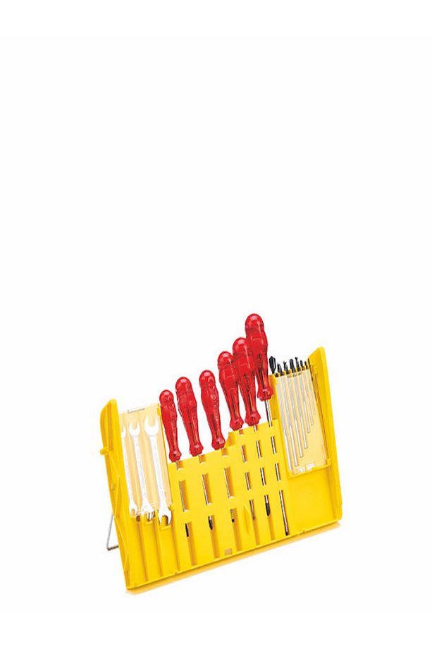 TAKIM ÇANTASI ÇOK KULLNIŞLI ALET EDEVAT KOYMALI METRELİ 270x380x220 C.P.01 16 PORT-BAG COMPACTO - 2