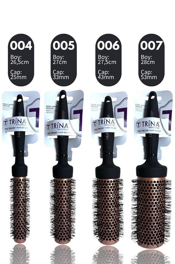 Diva Yuvarlak Termal Fön Fırçası 53 mm Çap 07 - 3