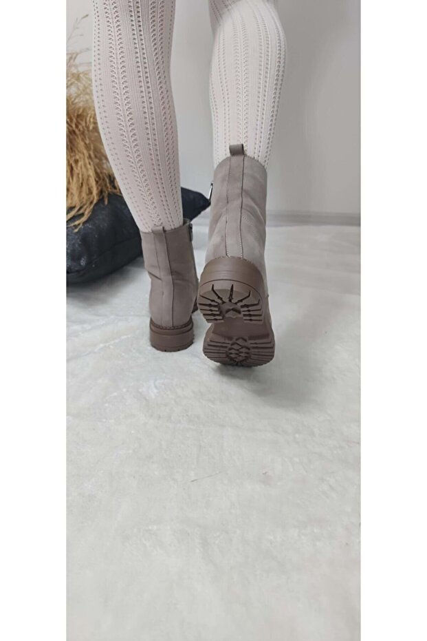 GERÇEK NUBUK DERİ POSTAL BOT - 3