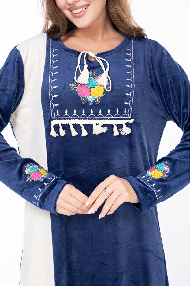 ROCHIE DE CATIF DE DAMĂ MÂNECĂ LUNGĂ - 3