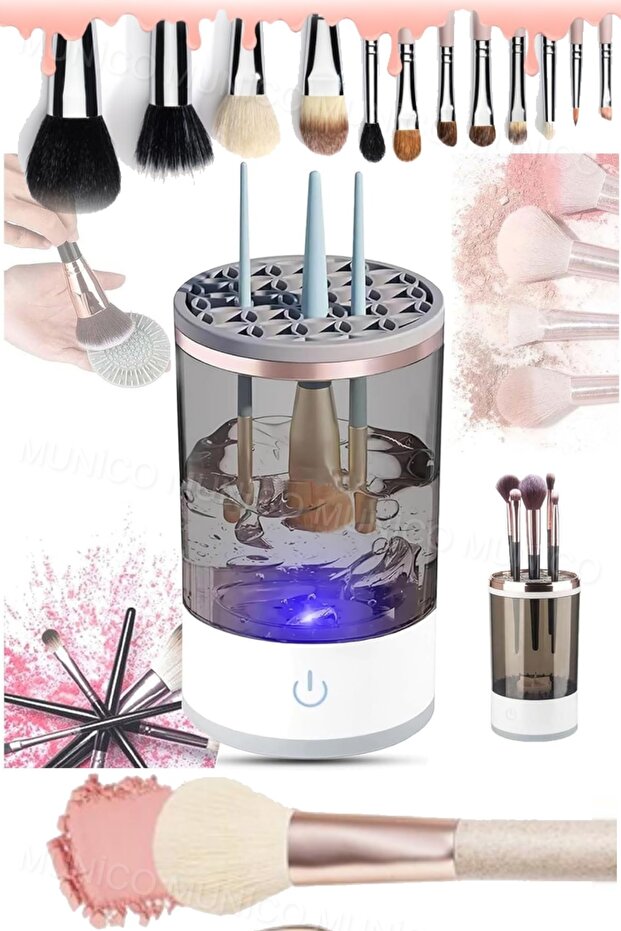 دعم محركات أقراص USB - فرشاة تنظيف تلقائية، فرشاة مكياج متعددة الوظائف - 4