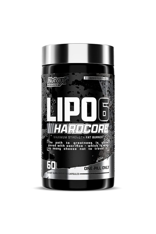 Nutrex Lipo 6 Hardcore Maximum Fat Burner, 60 Capsules - 1