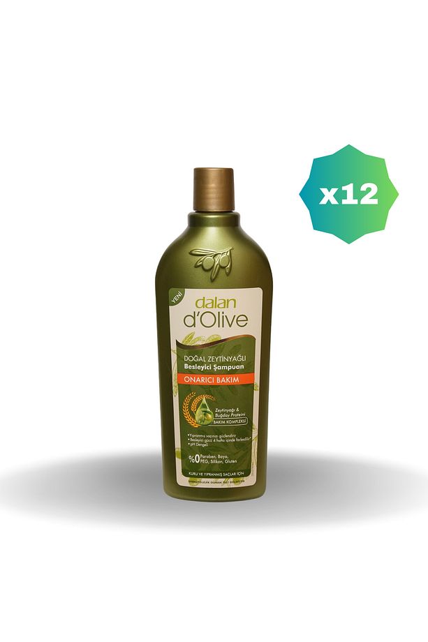 D'OLİVE ZEYTİN YAĞLI ŞAMPUAN 400 ML X 12 ADET - 1