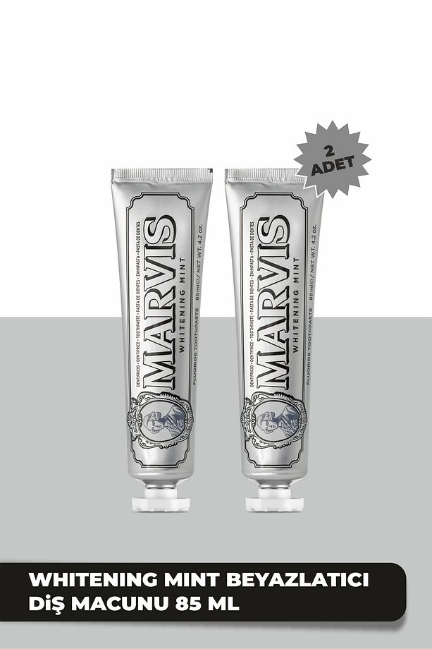 Whitening Mint Beyazlatıcı Diş Macunu 85 ML x 2 Adet Avantajlı Paket - 1