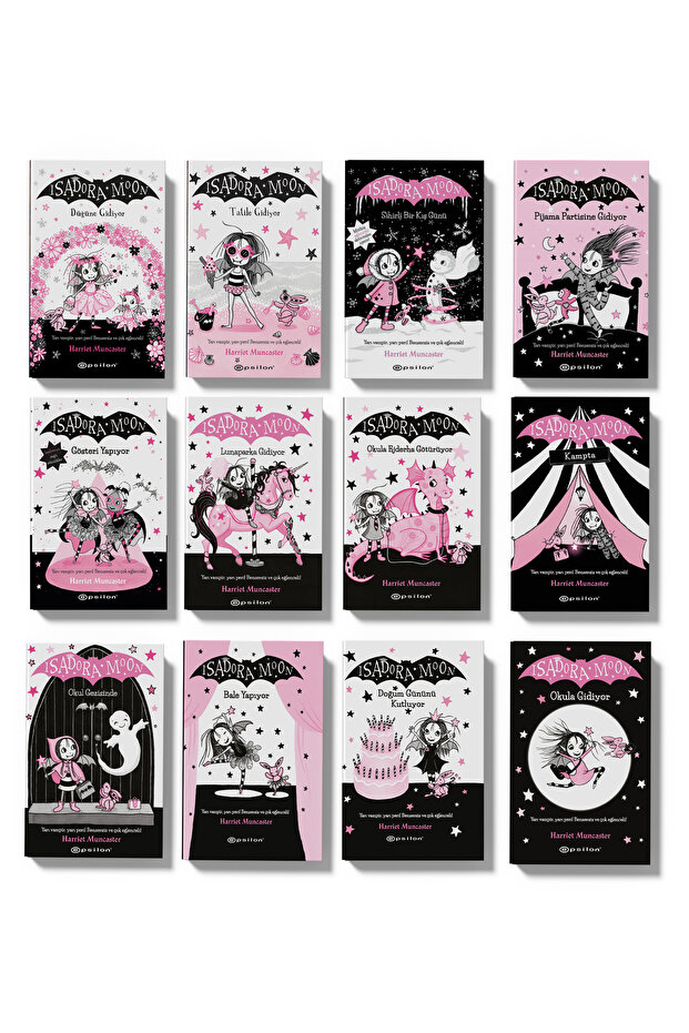 SET İsadora Moon 12 Kitap Harriet Muncaster