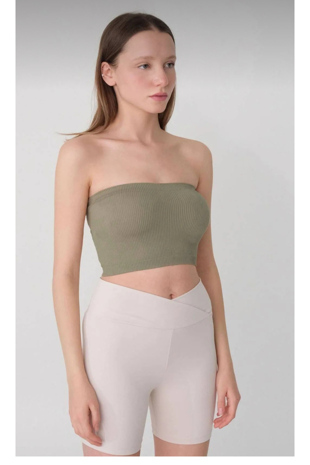 Seamless fitilli straplez - 2