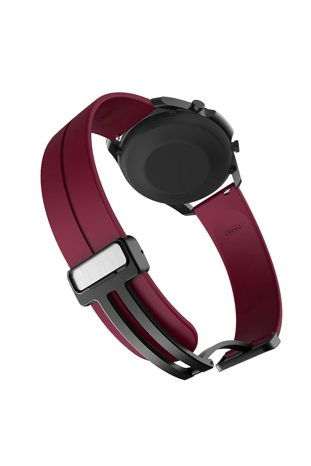 Huawei Watch 3 Gt Gt2 Gt2e Gt3 Gt4 Gt5 Pro Se Elite 46mm Kordon Magnetli Ayarlanır Silikon Kordon 22 - 4