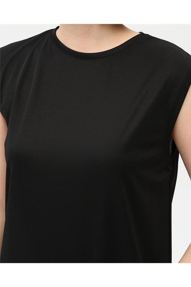 Defile İçlik Sade Basic Kolsuz Elbise - 06041.003 - Siyah - 6