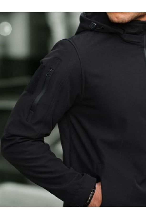 Soft-Shell Taktik Mont 305, Siyah - 5