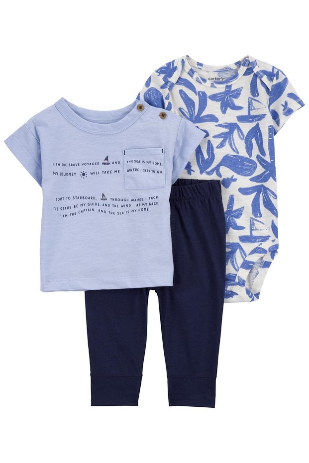 Erkek Bebek 3Lü Set