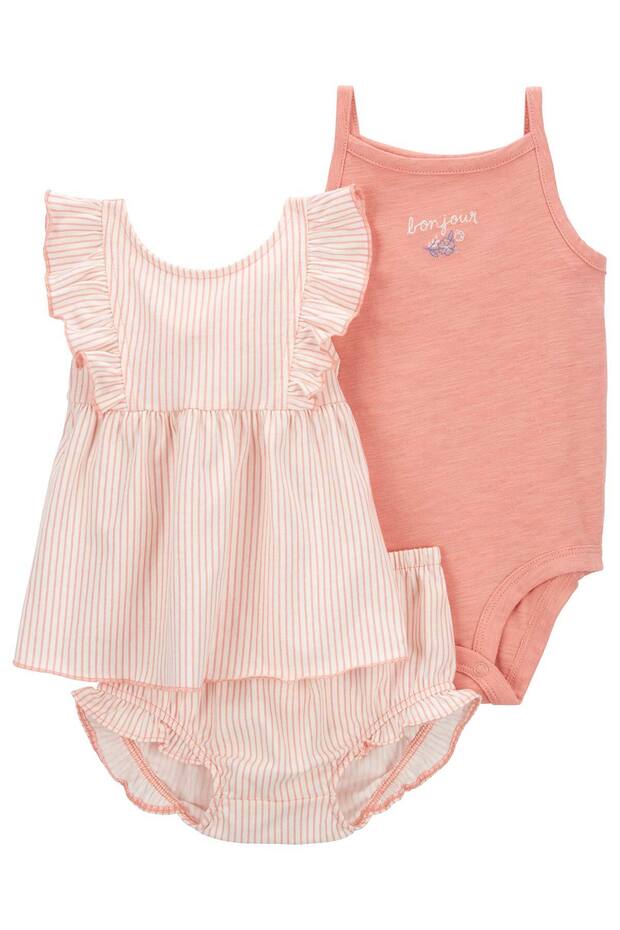 Kız Bebek 3Lü Set - 1