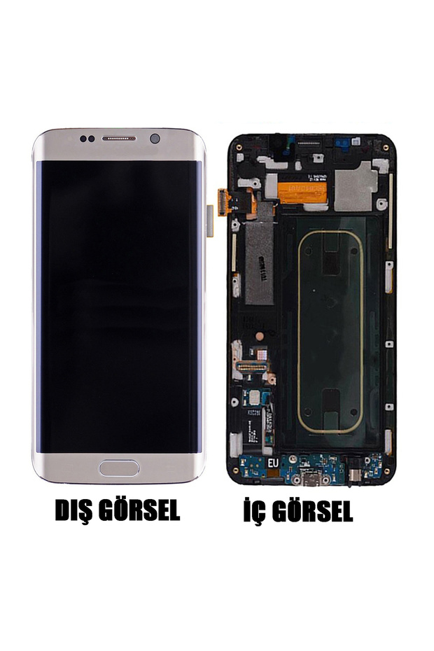 Teknonet Samsung Galaxy G928 S6 Edge Plus متوافق مع شاشة LCD + لمس مراجعة - ذهبي