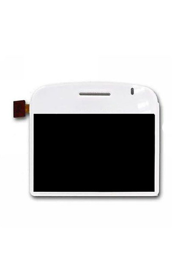 Teknonet BlackBerry Bold 9000 متوافق مع شاشة LCD + لمس جديدة - أبيض