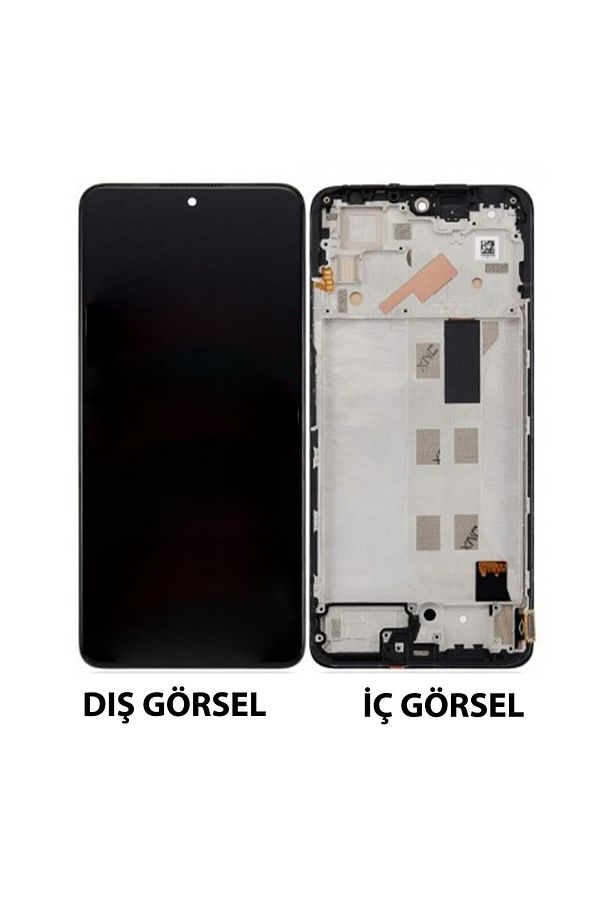 Teknonet Xiaomi Redmi Note 11 Pro Uyumlu Oled Lcd+Dokunmatik+Çıtalı - Siyah - 1