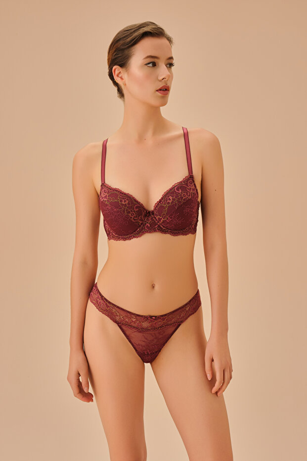 حمالة صدر مزدوجة الشرفة - 2